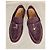 Loro Piana Summer Walk Mocassini Camoscio Viola Porpora - vista 2