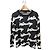 Balenciaga Wollpullover mit handgeschriebenem Logo Schwarz Weiß