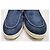 Loro Piana Summer Walk Mocassini Camoscio Blu - vista 3