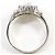 Autre Marque Platin-Diamant-Bandring - Ansicht 3