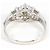 Autre Marque Platin-Diamant-Bandring - Ansicht 4