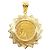 Autre Marque Pendente in oro giallo 18K con diamante D'oro