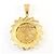 Autre Marque Pendente in oro giallo 18K con diamante D'oro - vista 3