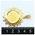 Autre Marque Pendente in oro giallo 18K con diamante D'oro - vista 5