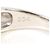 Autre Marque Platinband-Ring PT850 mit Diamant - Ansicht 5