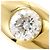 Autre Marque Anello fede in oro giallo 18K e diamanti D'oro - vista 2