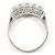 Autre Marque Platin-Bandring PT850 mit Diamant - Ansicht 3