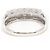 Autre Marque Platin-Bandring PT850 mit Diamant - Ansicht 4