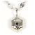 Autre Marque Platinhalskette mit Diamant - Ansicht 3