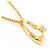 Autre Marque Collana in oro giallo 18K con diamante D'oro - vista 2