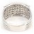 Autre Marque PT900 Platin Diamant Ehering - Ansicht 4