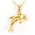 Autre Marque Collana in oro giallo 18K con diamante D'oro