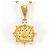 Autre Marque Collana in oro giallo 18K con diamante D'oro - vista 3