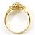 Autre Marque Anello fede in oro giallo 18K e diamanti D'oro - vista 3