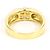 Autre Marque Anello fede in oro giallo 18K e diamanti D'oro - vista 4