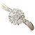 Autre Marque Platin-Diamant-Bandring