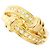 Autre Marque Ring aus 18K Gelbgold mit Diamant Golden
