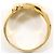 Autre Marque Ring aus 18K Gelbgold mit Diamant Golden - Ansicht 3