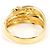 Autre Marque Ring aus 18K Gelbgold mit Diamant Golden - Ansicht 4
