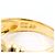 Autre Marque Ring aus 18K Gelbgold mit Diamant Golden - Ansicht 5