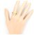 Autre Marque Ring aus 18K Gelbgold mit Diamant Golden - Ansicht 7
