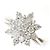 Autre Marque Platin-Ring mit Diamant