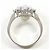 Autre Marque Platin-Ring mit Diamant - Ansicht 3