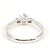 Autre Marque Platin-Diamant-Ehering - Ansicht 4