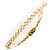 Autre Marque Bracciale con charm in oro giallo 18K e diamante D'oro