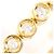 Autre Marque Bracciale con charm in oro giallo 18K e diamante D'oro - vista 2