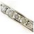 Autre Marque Platin-Bandring mit Diamant - Ansicht 2