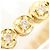 Autre Marque Bracciale con charm in oro giallo 18K e diamante D'oro - vista 2