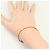 Autre Marque Bracciale con charm in oro giallo 18K e diamante D'oro - vista 5