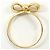 Autre Marque Ringband aus 18K Gelbgold mit Diamant Golden - Ansicht 2