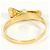 Autre Marque Ringband aus 18K Gelbgold mit Diamant Golden - Ansicht 3