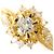 Autre Marque Ringband aus 18K Gelbgold mit Diamant Golden - Ansicht 2