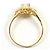 Autre Marque Ringband aus 18K Gelbgold mit Diamant Golden - Ansicht 3