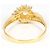 Autre Marque Ringband aus 18K Gelbgold mit Diamant Golden - Ansicht 4