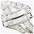 Autre Marque Platinband-Ring PT850 mit Diamant - Ansicht 2