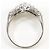 Autre Marque PT900 Platin-Bandring mit Diamant - Ansicht 3
