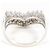 Autre Marque PT900 Platin-Bandring mit Diamant - Ansicht 4