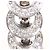 Autre Marque Eleganti orecchini a goccia in oro bianco 18K e diamanti D'oro - vista 2