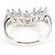 Autre Marque PT900 Platin-Diamant-Bandring - Ansicht 4