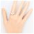 Autre Marque PT900 Platin-Diamant-Bandring - Ansicht 6