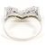 Autre Marque Platin-Bandring mit Diamant - Ansicht 4