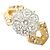 Autre Marque Goldbandring 14K mit Diamant Golden