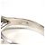 Autre Marque Platin-Bandring mit Diamant und Opal - Ansicht 6
