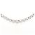 Autre Marque Collana in oro bianco 18K e diamanti D'oro