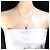 Autre Marque Collar elegante de oro blanco de 18K con diamantes marrones Castaño Dorado - vista 6