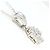 Autre Marque Platinhalskette mit Diamant - Ansicht 2